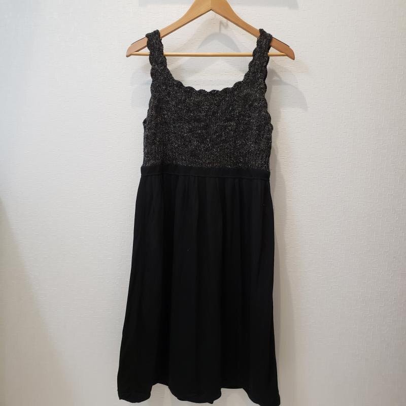 non-sens FREE ノンサンス ワンピース ひざ丈スカート One-Piece Medium Skirt 黒 / ブラック / 10001249拍卖