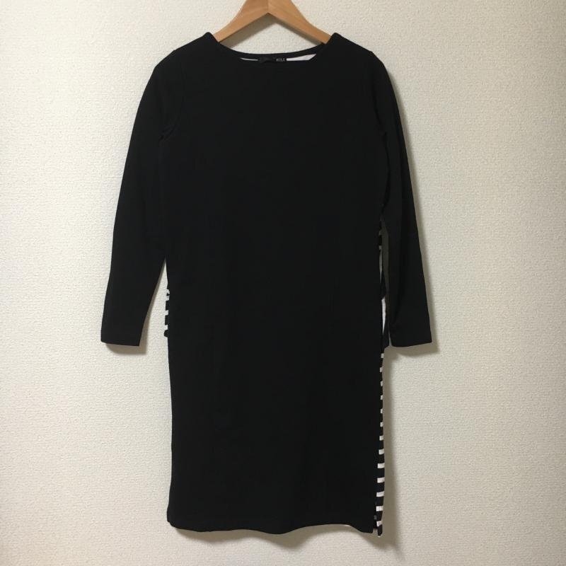 RULe M ルール ワンピース ひざ丈スカート One-Piece Medium Skirt 白 / ホワイト / X 黒 / ブラック / 10005171拍卖