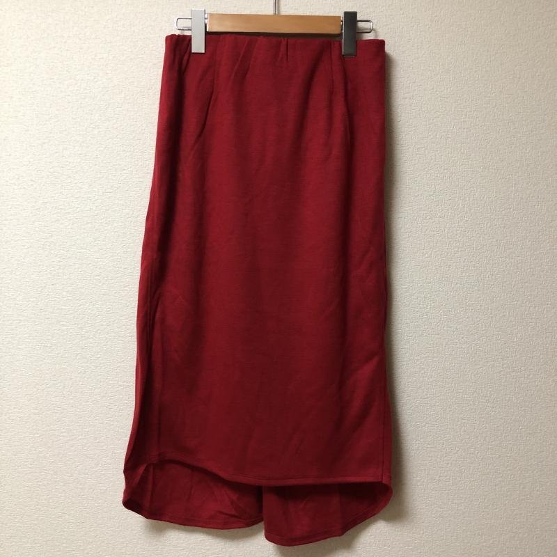 NobleBlanc 38 ノーブルブラン スカート ひざ丈スカート Skirt Medium Skirt 赤 / レッド / 10005061拍卖