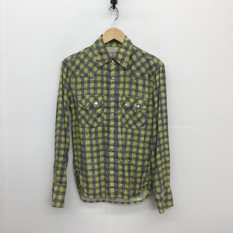 The Flat Head 38 フラットヘッド シャツ、ブラウス 長袖 THE FLAT HEAD レーヨンウレタンチェックシャツ CW-01W 10129219拍卖