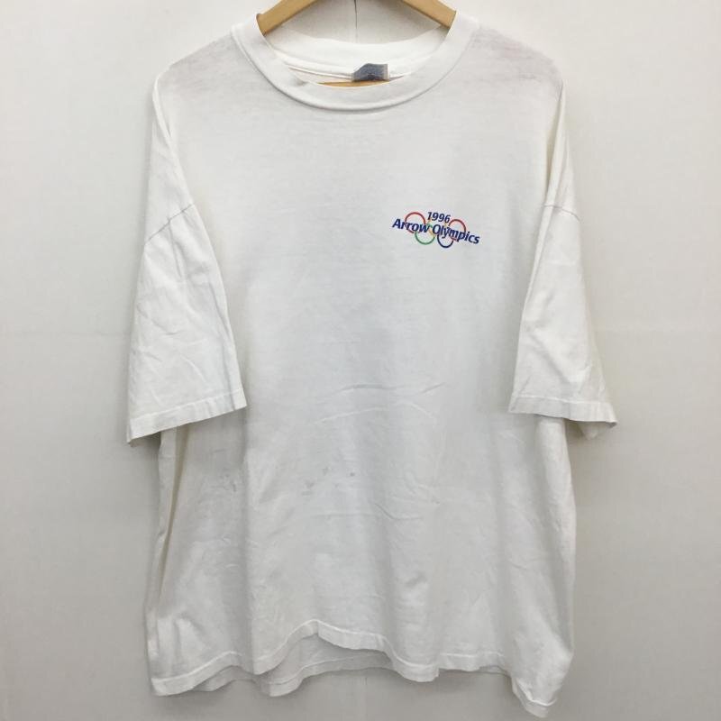 USED XXL 古着 Tシャツ 半袖 RN15763 CA21356 1996 オリンピック Tシャツ T Shirt 白 / ホワイト / 10129793拍卖