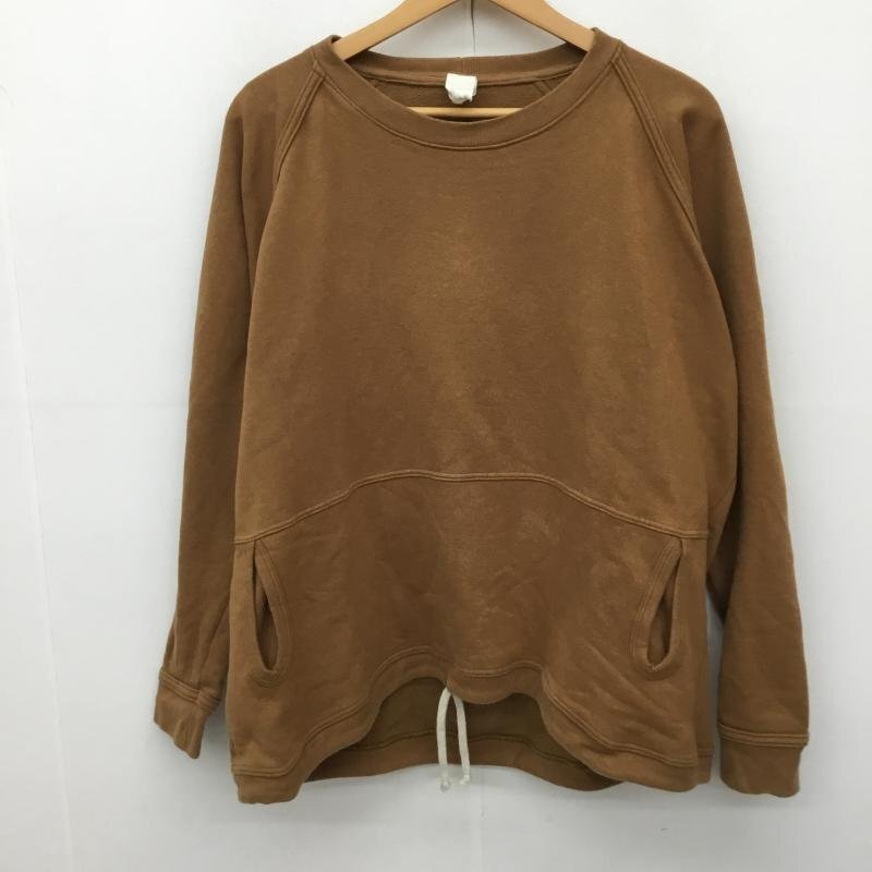 US古着 M USフルギ トレーナー 長袖 o project Sweat Sweatshirt 茶 / ブラウン / 10138259拍卖
