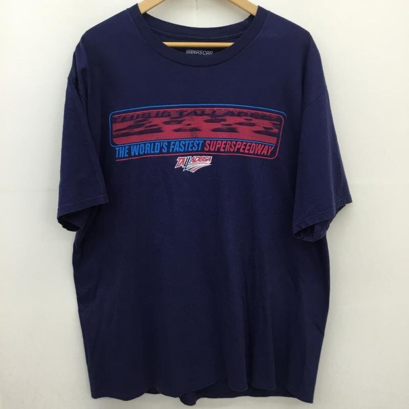 used clothes XL ユーズドクロージング Tシャツ 半袖 NASCAR プリント Tシャツ ネイビー RN136380 T Shirt 10130955拍卖
