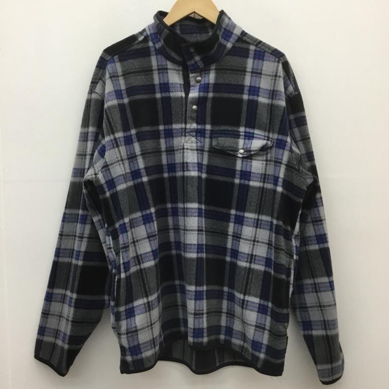 CHAPS 表記無し チャップス トレーナー 長袖 フリースボタンナッププルオーバー Sweat Sweatshirt 10118508拍卖