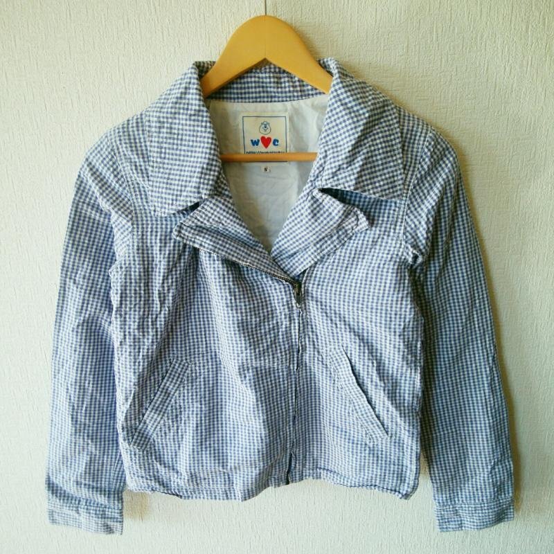 WC S ダブル シー ジャケット、上着 ジャケット、ブレザー Jacket 白 / ホワイト / X 紫 / パープル / 10013498拍卖