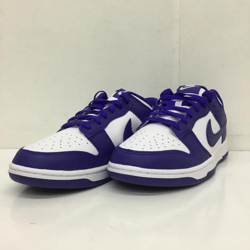 NIKE 28.5cm ナイキ スニーカー スニーカー DV0833-103 Dunk Low Retro Concord Sneakers 白 / ホワイト / X 青 / ブルー / 10129383拍卖