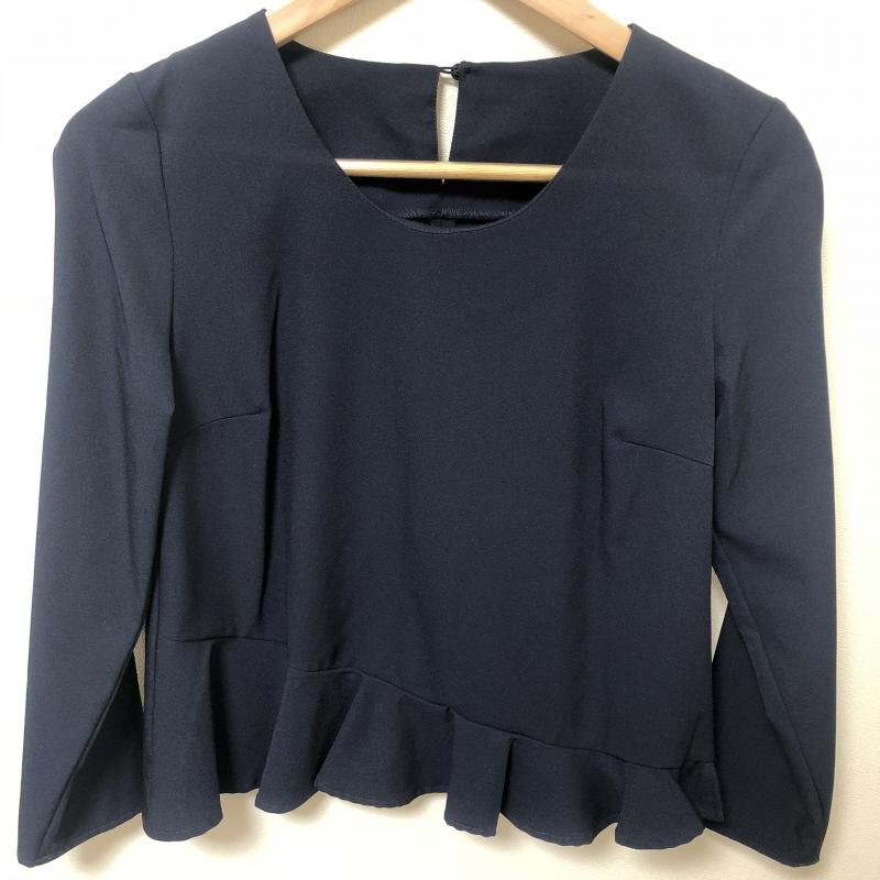 Emma Taylor 36 エマテイラー シャツ、ブラウス 長袖 Shirt Blouse 紺 / ネイビー / 10013732拍卖