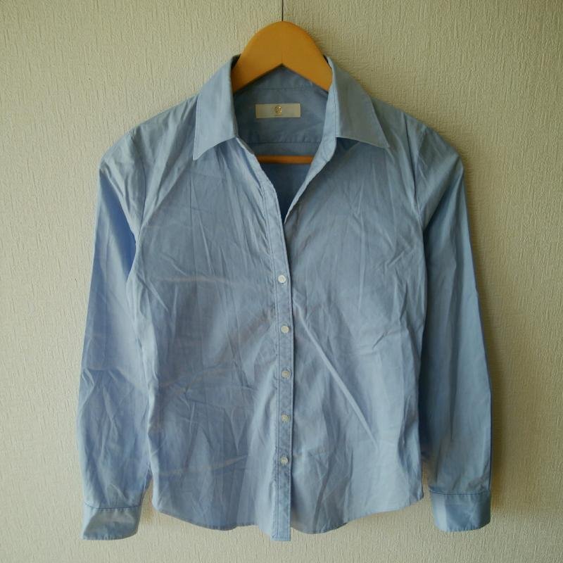 LESOUK 36 ルスーク シャツ、ブラウス 長袖 Shirt Blouse 青 / ブルー / 10016213拍卖