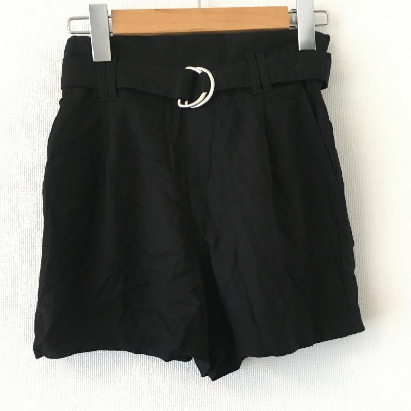 Bershka S ベルシュカ パンツ ショートパンツ Pants Trousers Short Pants Shorts 黒 / ブラック / 10016325拍卖