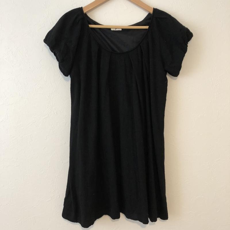 PLST 2 プラステ ワンピース ミニスカート ウールワンピース One-Piece Mini Skirt Short Skirt 黒 / ブラック / 10016174拍卖