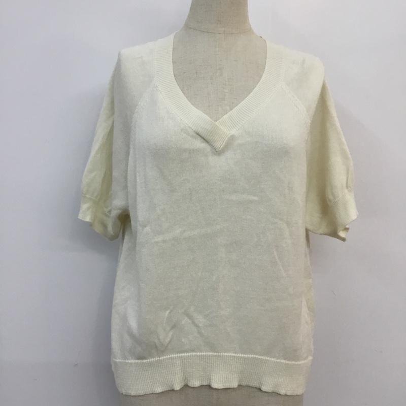 earth music&ecology FREE アースミュージックアンドエコロジー ニット、セーター 半袖 Vネック 18166C80010 Knit Sweater 10053904拍卖