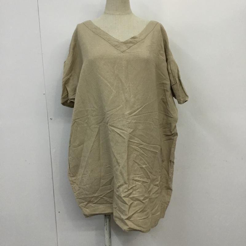 MOUSSY FREE マウジー カットソー 半袖 0109AA30-6640 Cut and Sewn ベージュ / ベージュ / 10065835拍卖