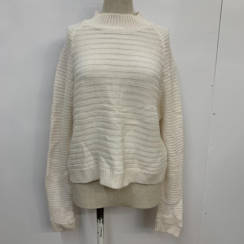 JEANASIS FREE ジーナシス ニット、セーター 長袖 Knit Sweater 白 / ホワイト / 10042696拍卖