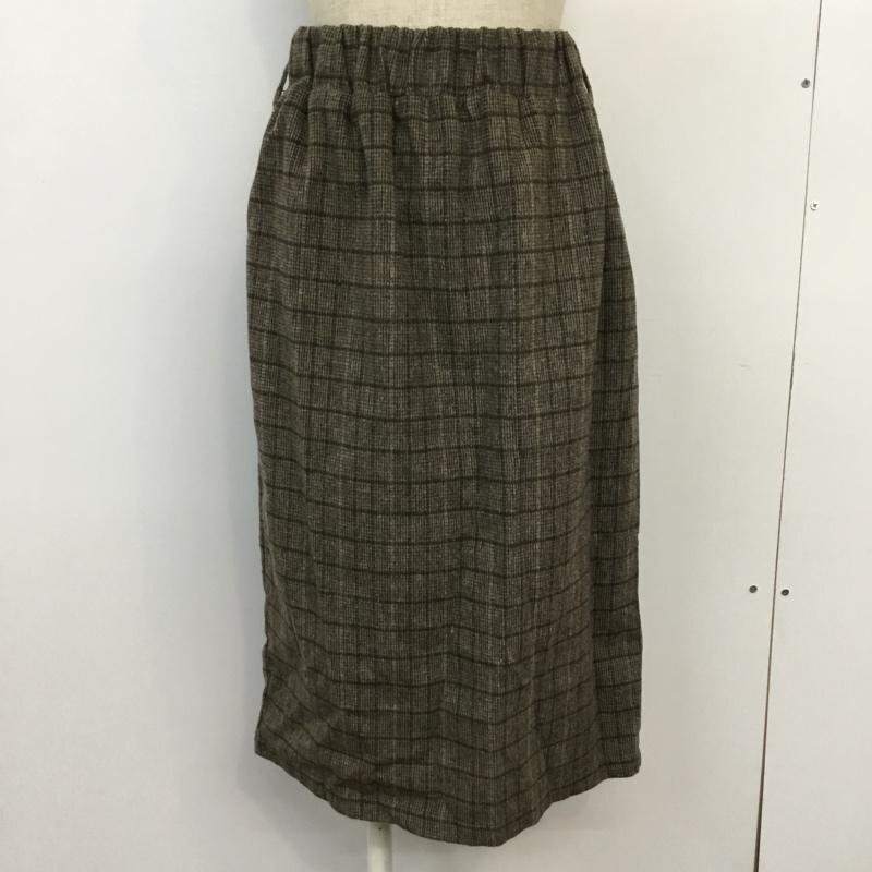 E hyphen world gallery FREE イーハイフンワールドギャラリー スカート ひざ丈スカート チェック タイトスカート 10043459拍卖