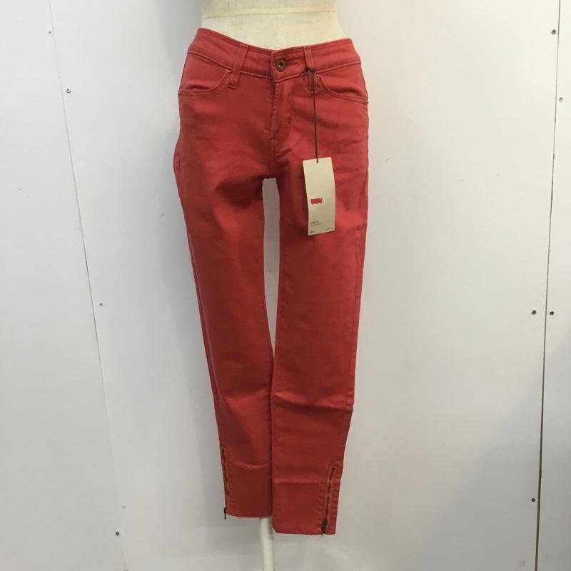 Levi's 26インチ リーバイス パンツ デニム、ジーンズ Legging タグ付 Pants Trousers Denim Pants Jeans 赤 / レッド / 10055708拍卖
