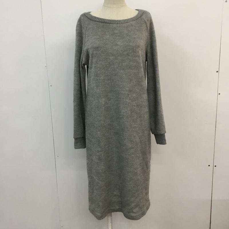 LAYMEE FREE レイミー ワンピース ひざ丈スカート LY16WT OP02 ラグランスリーブ One-Piece Medium Skirt 灰 / グレー / 10053718拍卖