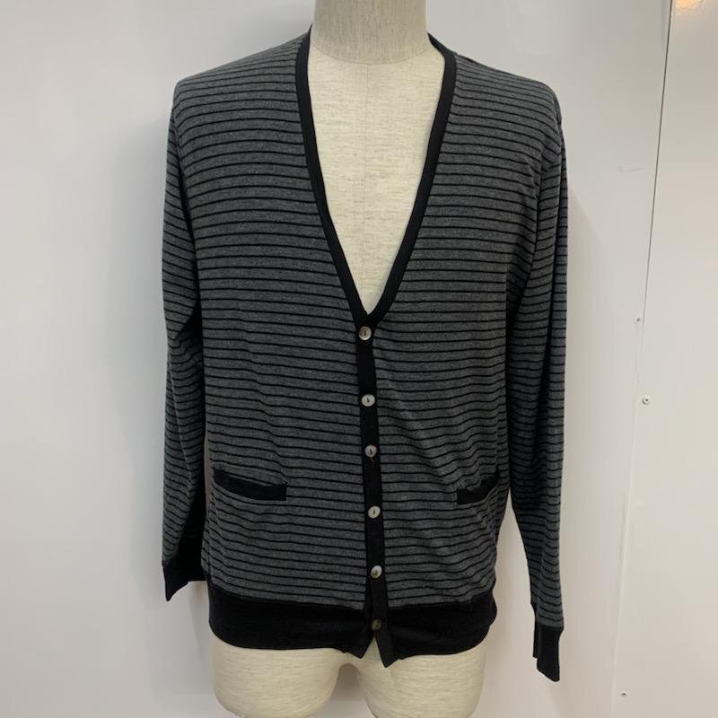 International Gallery BEAMS 46 インターナショナルギャラリービームス カーディガン 長袖 ボーダー Cardigan 10041703拍卖