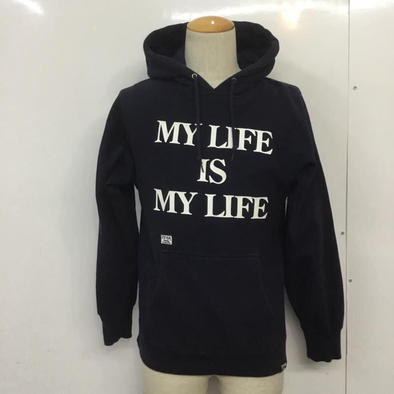 FPARMEDIAGUERRILLA 1 フォーピーエーアールメディアゲリラ パーカー 長袖 裏起毛 プルオーバー フーディ 紺 / ネイビー / 10069719拍卖