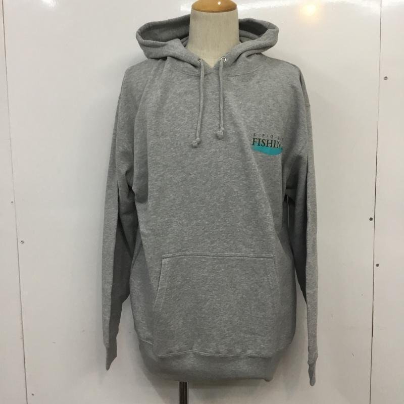 BEAMS L ビームス パーカー 長袖 B.SportFishingPK タグ付 Hooded Sweatshirt Hoodie 灰 / グレー / 10069588拍卖