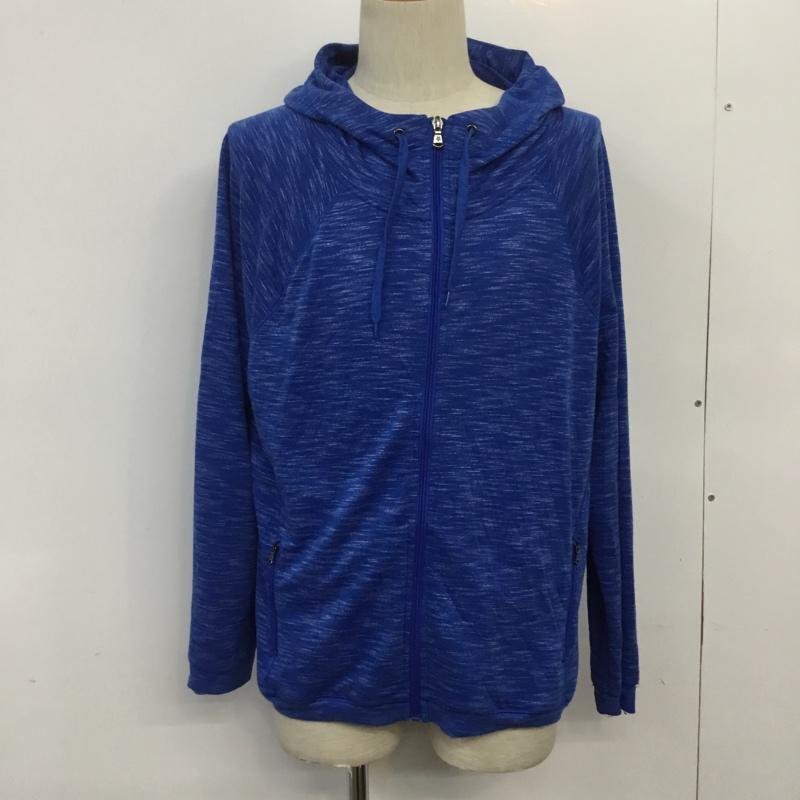 USED XL 古着 パーカー 長袖 TEK GEAR ジップアップ Hooded Sweatshirt Hoodie 青 / ブルー / 10069859拍卖