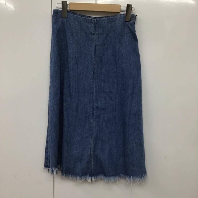 ZARA XS ザラ スカート ひざ丈スカート デニムスカート Skirt Medium Skirt インディゴ / インディゴ / 10073139拍卖