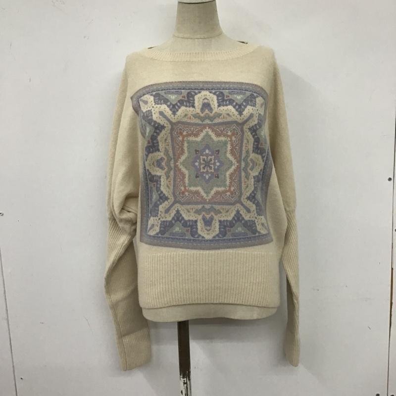 PRIDE 38 プライド ニット、セーター 長袖 長袖ニット 長袖カットソー リブニット セーター クルーネック Knit Sweater 10105627拍卖