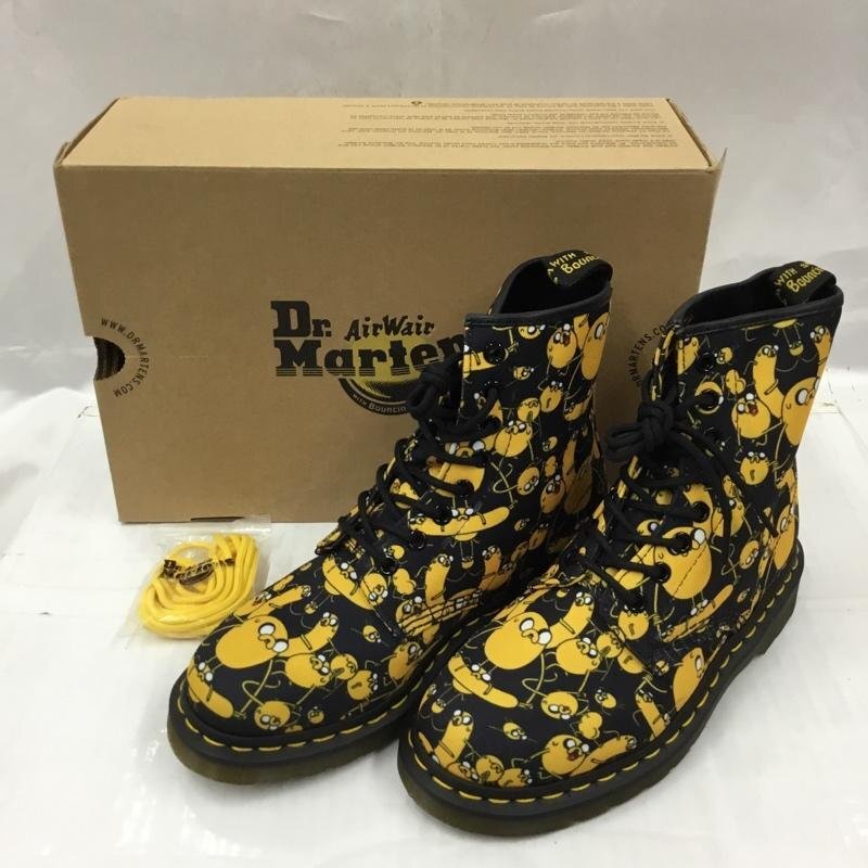 Dr.Martens US:7 ドクターマーチン ブーツ ショートブーツ アドベンチャータイム CASTEL 8-EYE BOOT 8ホール US7 UK5 箱有 10104684拍卖