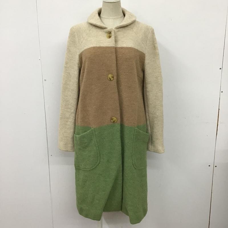 bulle de savon FREE ビュルデサボン コート コート一般 03-01-CO-041-13-2 ウール 丸襟 ロング丈 Coat 10101198拍卖
