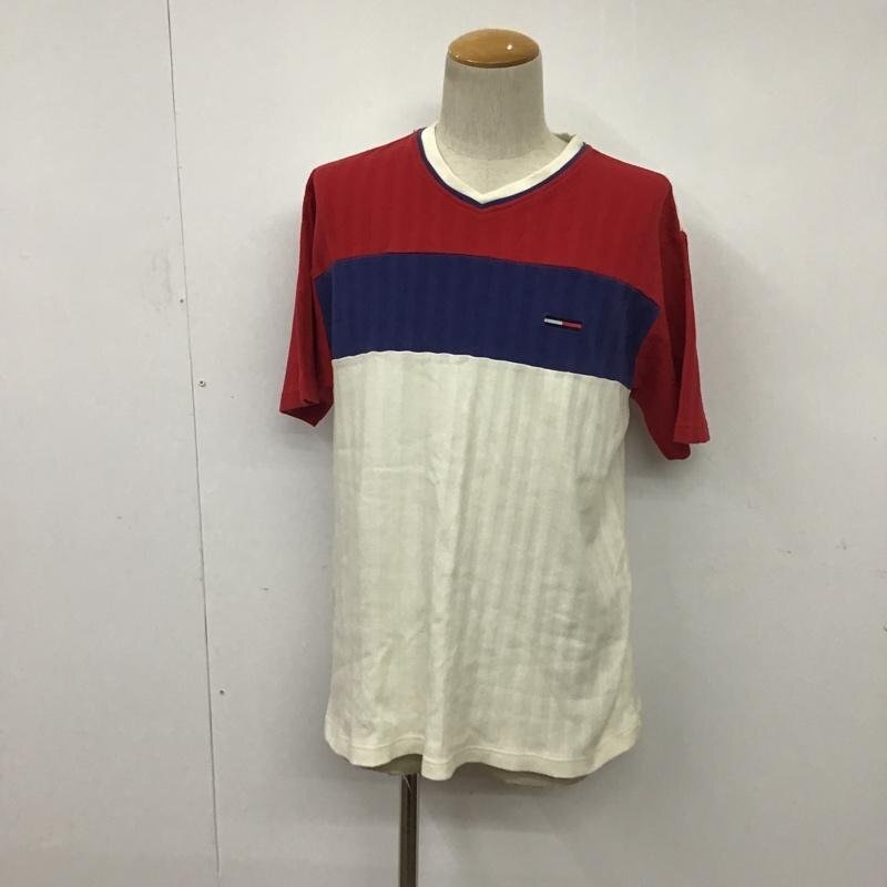 TOMMY JEANS S トミー ジーンズ Tシャツ 半袖 Vネック T Shirt 10079484拍卖