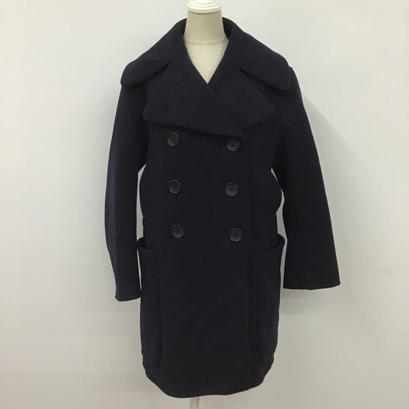 UNIQLO S ユニクロ コート コート一般 212-446355 ダブルフェイスピーコート Coat 紺 / ネイビー / 10105781拍卖