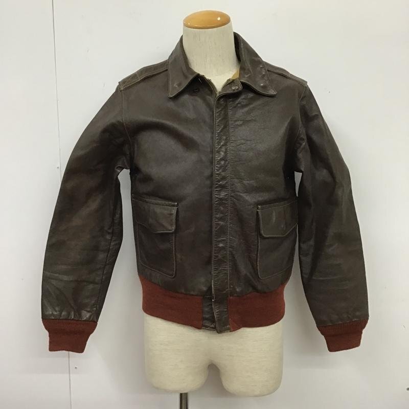 Buzz Rickson's 38 バズリクソンズ ジャケット、上着 フライトジャケット BR80563 type A-2 レザー 馬革 Jacket 10103763拍卖