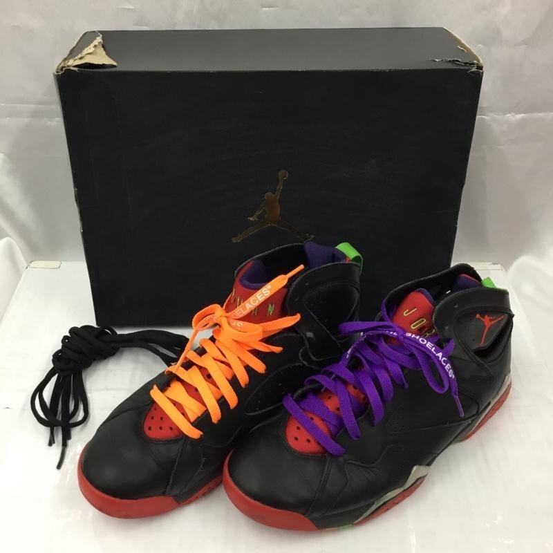 NIKE 27.0cm ナイキ スニーカー スニーカー 304775 029 AIR JORDAN 7 RETRO 27cm 箱有 Sneakers 黒 / ブラック / 10105125拍卖