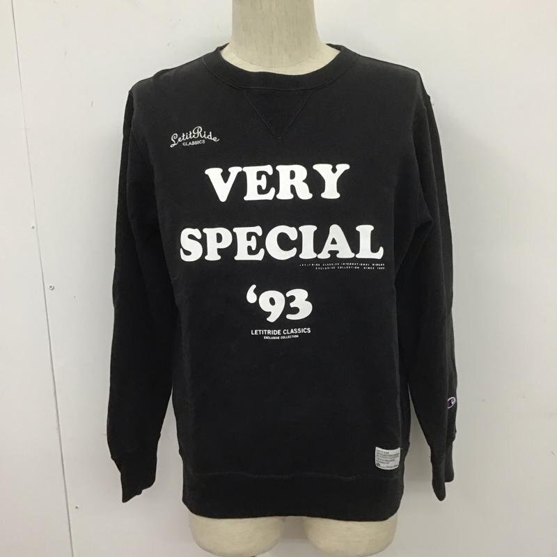 Champion L チャンピオン トレーナー 長袖 C8-P020 スウェット Sweat Sweatshirt 黒 / ブラック / 10107824拍卖