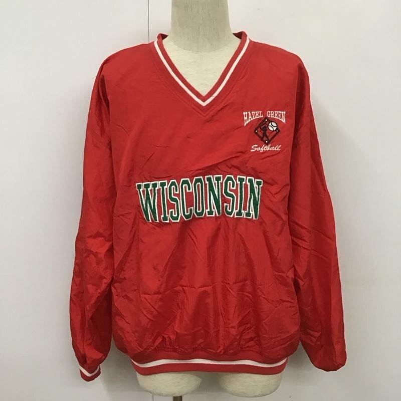 USED L 古着 ジャケット、上着 ジャケット、ブレザー ナイロンジャケット スポーツウェア Vネック長袖カットソー Jacket 10107228拍卖