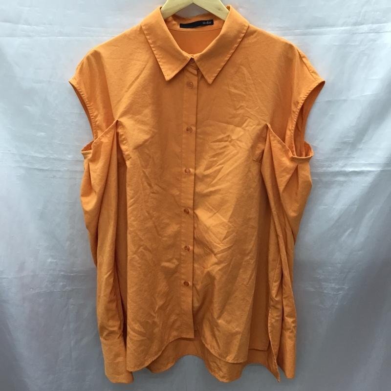 Heather FREE ヘザー シャツ、ブラウス 長袖 Shirt Blouse 橙 / オレンジ / 10122000拍卖