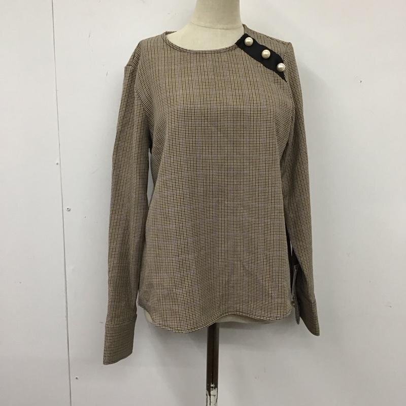 ZARA BASIC XS ザラベーシック カットソー 長袖 3564 057 756 パールボタン Cut and Sewn 10120396拍卖