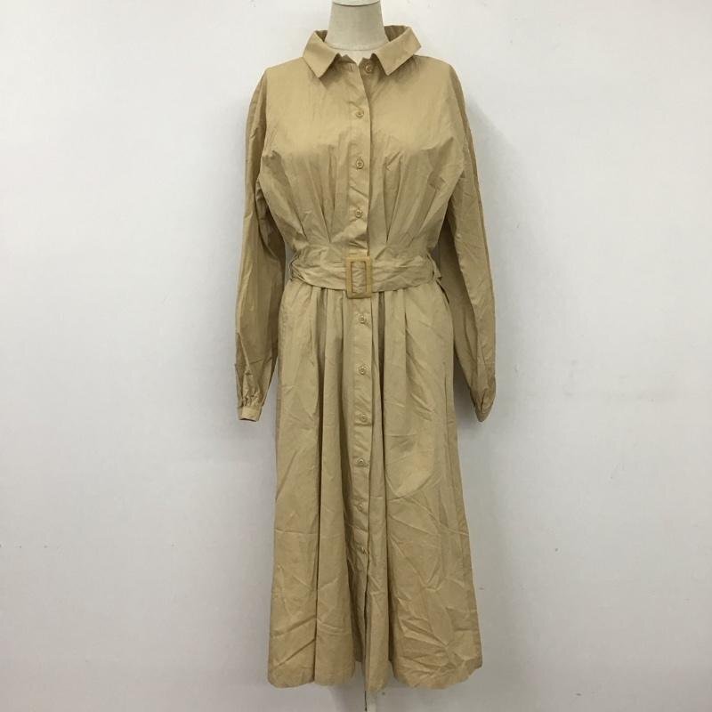 dazzlin FREE ダズリン ワンピース ロングスカート 021920303501 トレンチマキシワンピース 長袖ロングワンピース 10116745拍卖