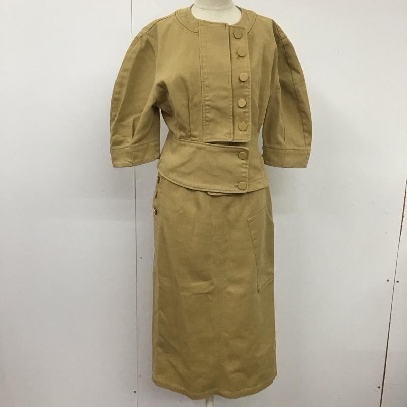 SLY 1 スライ セットアップ セットアップ 030BS430-0920 STITCH WORK ROUNDISH JK ミディスカート ペンシルシルエット 10112955拍卖