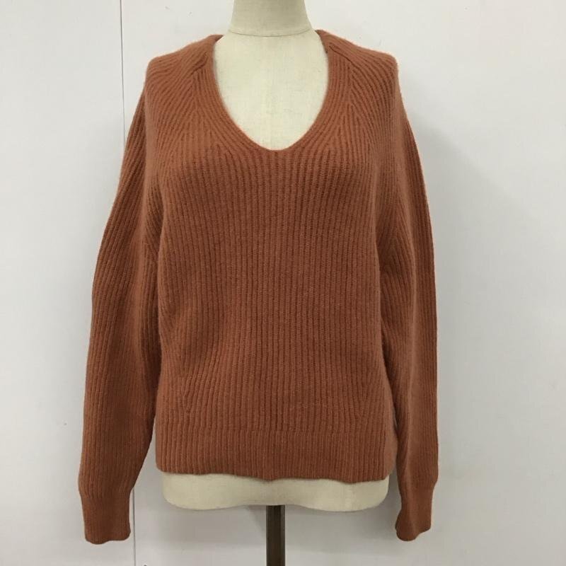 URBAN RESEARCH FREE アーバンリサーチ ニット、セーター 長袖 UR97-22O006 Vネック Knit Sweater 橙 / オレンジ / 10120600拍卖
