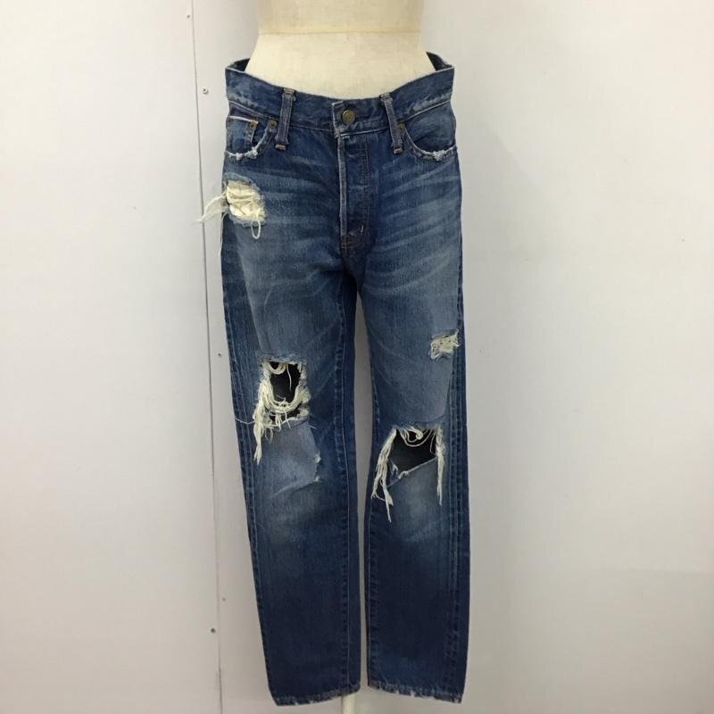 Ungrid 表記無し アングリッド パンツ デニム、ジーンズ 111521417501 セルヴィッチクラッシュボーイズデニム 青 / ブルー / 10114584拍卖