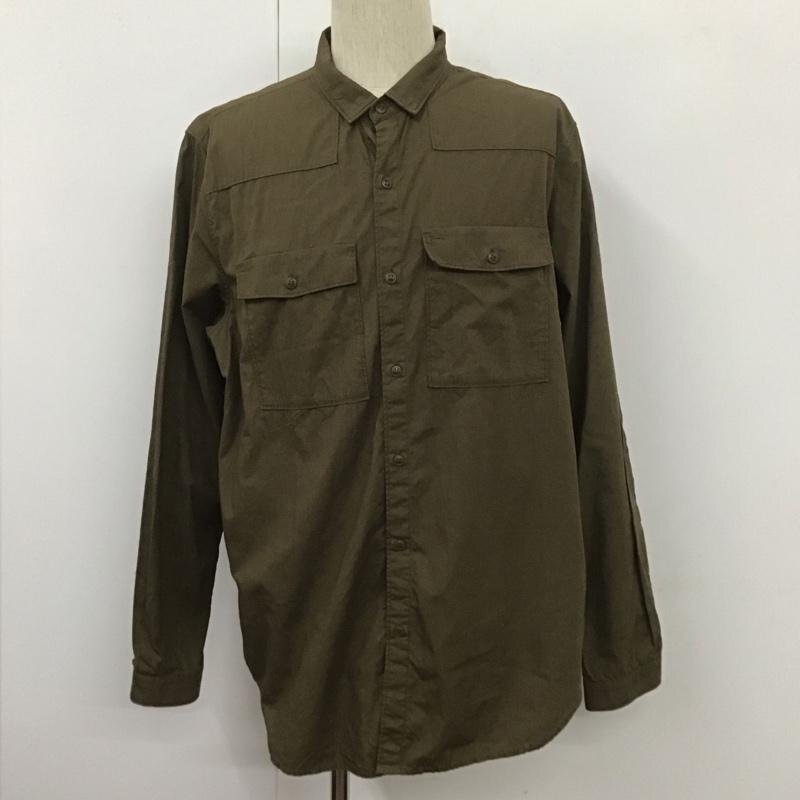 STAMPD L スタンプド シャツ、ブラウス 長袖 Shirt Blouse 茶 / ブラウン / 10108061拍卖