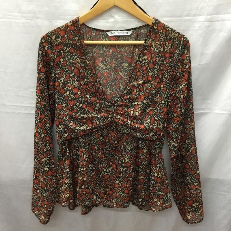 ZARA S ザラ カットソー 長袖 Cut and Sewn マルチカラー / マルチカラー / 10121967拍卖