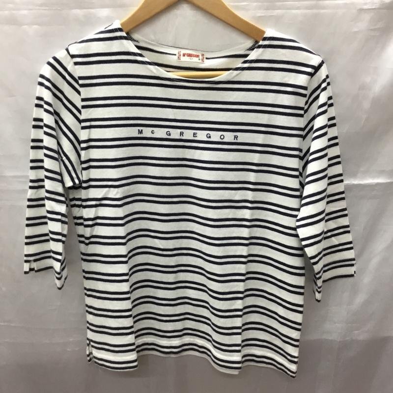 McGREGOR L マックレガー カットソー 七分袖 七分丈カットソー クルーネックカットソー プリントTシャツ Cut and Sewn 10113391拍卖