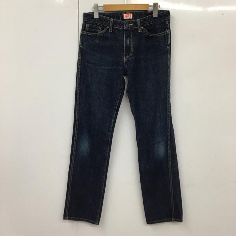 A BATHING APE 表記無し アベイシングエイプ パンツ デニム、ジーンズ デニムパンツ ストレートパンツ スリムパンツ 10115184拍卖