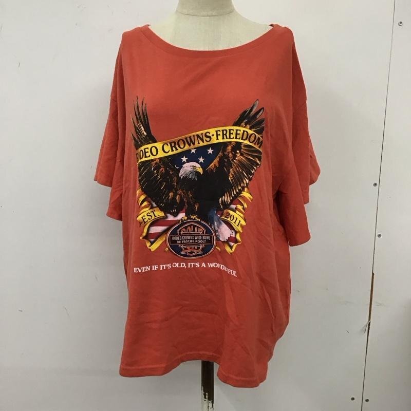 RCWB FREE アールシーダブリュービー Tシャツ 半袖 420BAH90-1170 RODEO CROWNS WIDE BOWL イーグルフリルTシャツ T Shirt 10118794拍卖