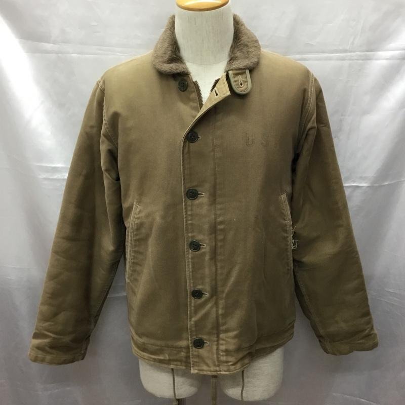 Buzz Rickson's S バズリクソンズ ジャケット、上着 ジャケット、ブレザー N-1 デッキジャケット Jacket 茶 / ブラウン / 10109682拍卖
