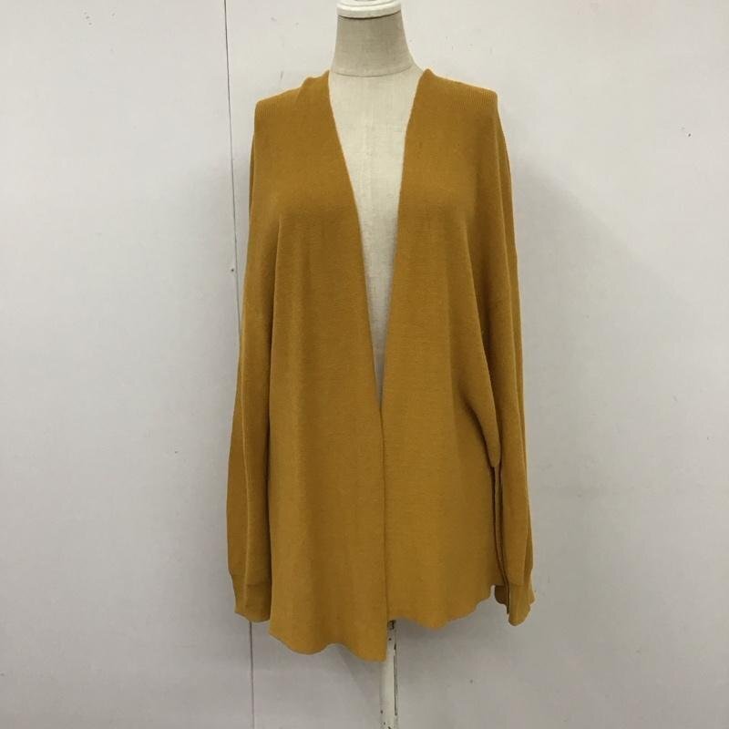 NATURAL BEAUTY BASIC M ナチュラルビューティーベーシック カーディガン 長袖 Cardigan マスタード / マスタード / 10122416拍卖