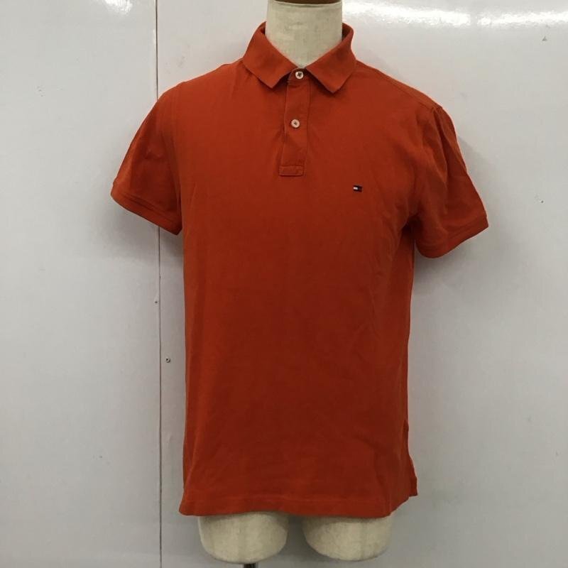 TOMMY HILFIGER L トミーヒルフィガー ポロシャツ 半袖 0282511 Polo Shirt 橙 / オレンジ / 10112939拍卖