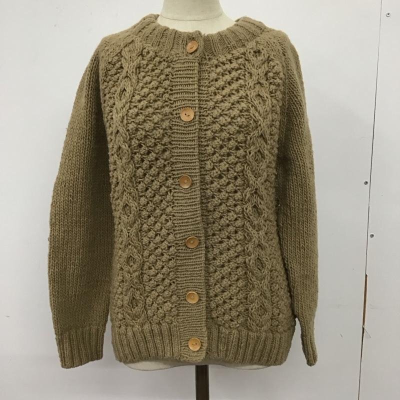 MILKFED. 表記無し ミルクフェド カーディガン 長袖 長袖ニットカーディガン 前開き ボタン Cardigan ベージュ / ベージュ / 10123814拍卖