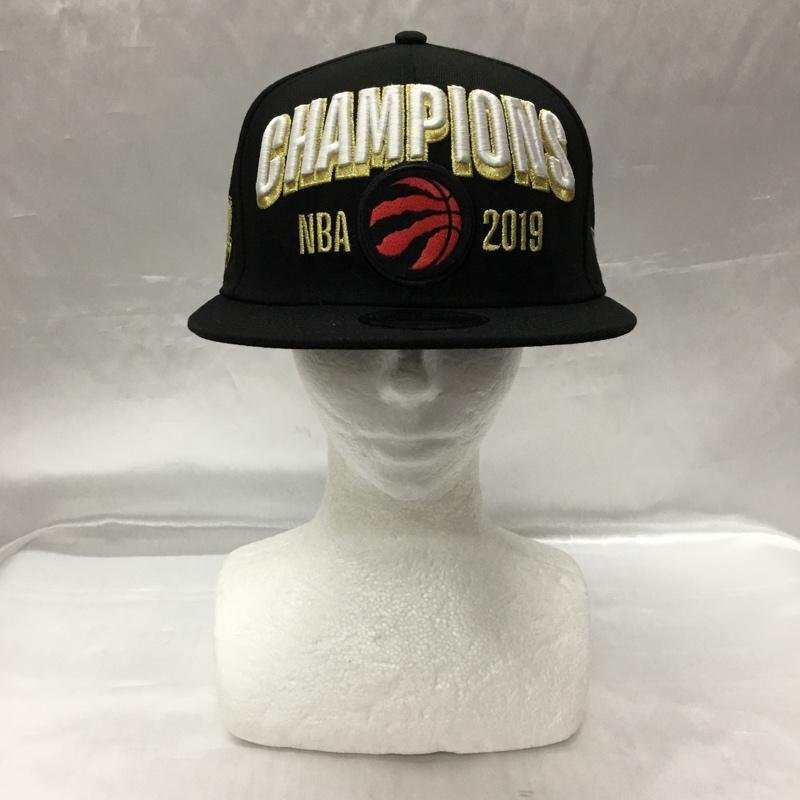 NEW ERA 表記無し ニューエラ 帽子 キャップ NBA 2019 トロント ラプターズ CHAMPIONS Cap 黒 / ブラック / 10109172拍卖